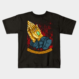 pray for the cleansing Kids T-Shirt